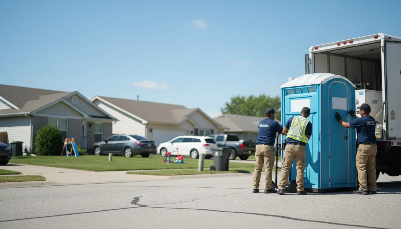 Standard Porta Potty Rentals in Nebraska near me